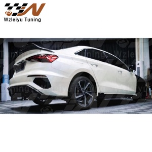 Diffusore paraurti posteriore in fibra di carbonio nuovo stile adatto per Audi RS3 S3 <span class=keywords><strong>A3</strong></span> <span class=keywords><strong>8Y</strong></span> 21-23 montaggio di alta qualità - Product Image 5