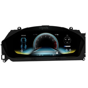 Pour Mercedes Benz Classe C W204 2012-2014, tableau de bord LCD 12,3 pouces, panneau cristallin, cockpit, compteur de vitesse, instrument - Product Image 1