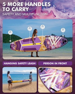 Tabla de Paddle Surf Inflable de 11'6"*35"*6" Fabricada en China, Material Drop Stitch, para Deportes Acuáticos WT01 - Product Image 5