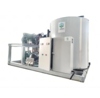Machine à glaçons tubulaires commerciale de 2 tonnes, prix compétitif, refroidisseur pour contact alimentaire direct, idéal pour hôtels et bars