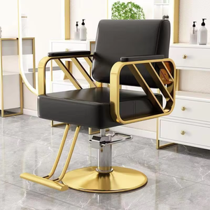 Synthetic Leather <b>Barber</b> Salon Hair Cutting <b>Chair</b> 360 Degree Swivel Height Adjustable Features Removable Design Commercial Use - Product Image 4
