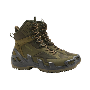 Botas Tácticas para Hombre, Duraderas, Cómodas, de Nubuck Artificial, de Corte Alto, Antideslizantes, Ligeras, para Senderismo y Trekking - Product Image 1