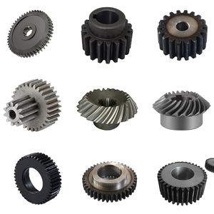 Prezzo di fabbrica parti di trasmissione di potenza ad alta precisione C45 in acciaio ingranaggio di trasmissione OEM e sperone elicoidale pignone - Product Image 3