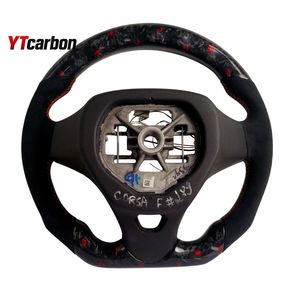 Ytcarbon พวงมาลัยคาร์บอนไฟเบอร์แท้อุปกรณ์ตกแต่งภายในรถยนต์สำหรับ Combo E mokka E GS Si ปรับเปลี่ยนสไตล์การแข่งรถ - Product Image 2