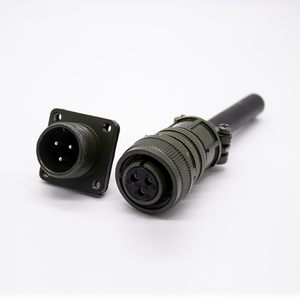 Соединитель MS5015 14Pin MS3102A / MS3016 20-27 P/S штекер/гнездо с фланцевой панелью и кабельной вилкой - Product Image 5