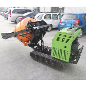 Chất lượng cao nhỏ/<span class=keywords><strong>Mini</strong></span> Crawler/theo dõi thủy lực trộn bê tông với loader/Phễu để bán - Product Image 5