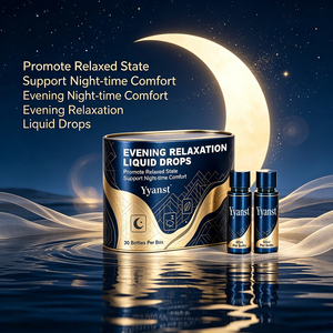 Líquido Oral Relajante Nocturno de Marca Privada OEM, 60 ml, 30 Botellas, a Base de Plantas, Promueve el Estado de Ánimo Tranquilo para Adultos, Confort Nocturno - Product Image 2