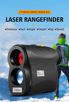 Télémètre laser portable HD pour le golf et la chasse, télescope de mesure de distance laser haute précision