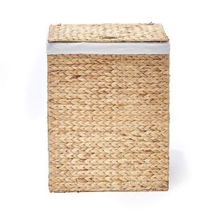 <span class=keywords><strong>Panier</strong></span> à <span class=keywords><strong>linge</strong></span> pliable avec fermeture, grands paniers colorés pour couvertures, fruits et légumes, sac fin en <span class=keywords><strong>osier</strong></span> naturel tissé rond - Product Image 5