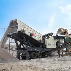 Lage Prijs Mobiele Compacte Set Grind Rock Beton Crusher Plant Draagbare Mijnbouw Stone Breken En Screening Plant Voor Aggregaat