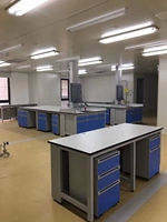 Mobilier de laboratoire, table modulaire sur mesure, armoire ignifuge, bancs de travail de laboratoire pour lycée