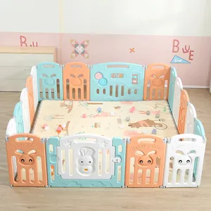 wooden playpen for baby children playpen with nets baby playpen plastic fence plastic kids baby playp fenc parc bebe avec sol