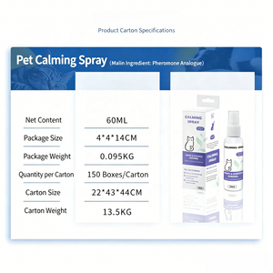 USMILEPET OEM ODM Spray apaisant aux phéromones pour chats, infusé de phéromones naturelles, anti-stress, anti-anxiété, pour réduire l'anxiété chez les chats et les chiens - Product Image 3