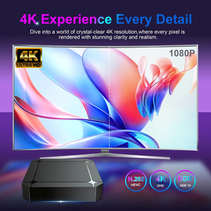 Nouvelle Box TV Intelligente 4K UHD Android 14 de l'usine <span class=keywords><strong>Asher</strong></span> 2025, Processeur RK3518, 2 Go de RAM, 16 Go de ROM, Streaming Personnalisé 2.4G - Product Image 3