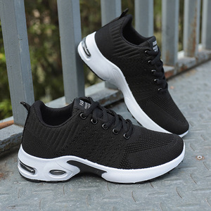 Nuevos zapatos ligeros - zapatillas deportivas casuales para mujer, suela de goma a la moda, absorción de impactos, zapatos de mujer modernos - Product Image 5