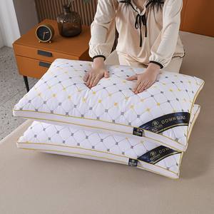 Collection d'hôtels de luxe 5 étoiles de <span class=keywords><strong>Paris</strong></span> Oreiller magique en polyester 200TC Sommeil confortable pour le soutien du cou Vente en gros Hilton - Product Image 5