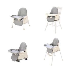 Silla de comedor grande para niños, silla de bebé portátil plegable multifuncional para comer, asiento de mesa de comedor - Product Image 6