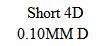 4D 0.10MM D