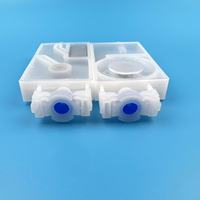 Nouveau tampon encreur transparent en plastique pour encre éco-solvant compatible avec les têtes d'impression I3200, I1600, Xp600, Tx800, Dx5