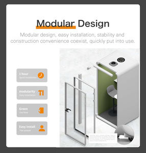 Cabina Telefónica <span class=keywords><strong>de</strong></span> Oficina Insonorizada Móvil Moderna en Oferta y Cabina <span class=keywords><strong>de</strong></span> Grabación Acústica para Centros Comerciales y Espacios <span class=keywords><strong>de</strong></span> Trabajo Compartidos, Modular y Personalizable - Product Image 5