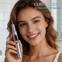 CURVY MOON Intelligenter Elektrischer Zahnsteinentferner für die Heimreinigung, Schallzahnsteinentferner, Zahnreiniger
