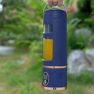 Mini mixeur portable, sans fil, pour les voyages, broyeur de glace, rechargeable par USB, 8 lames en acier inoxydable - Product Image 4