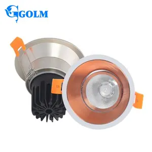 Ev için Ecessed LED COB Downlight değişen AC85 265V Ip44 renk