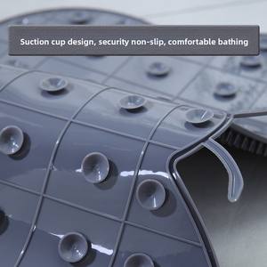 Tapis de bain antidérapant en PVC à motif de dessin animé pour enfants, tapis épais pour salle de bain, toilettes, douche, baignoire, tapis de sol anti-chute - Product Image 3