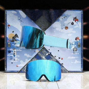 Occhiali da Sci SFB001 Senza Montatura con Telaio Magnetico in TPU + Lenti in PC Personalizzabili - Product Image 3