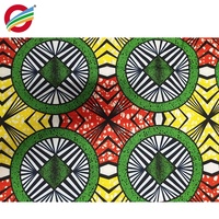 Pagne populer di Afrika Barat 100% Batik katun dicetak kain lilin Ankara untuk gaun
