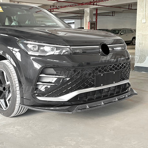 For VW Tiguan R 2024+ Body Kit Bumper Guard Front Bumper <b>Diffuser</b> Splitter Lip Protector Guard Apron <b>Car</b> Accessories - Product Image 3