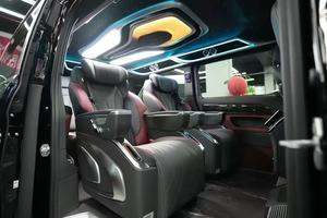 <span class=keywords><strong>Intérieur</strong></span> de siège de voiture électrique VIP de luxe en fibre de carbone avec ventilation et massage modifié pour Alphard - Product Image 3