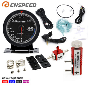 CNSPEED เกจวัดบูสท์ 52 มม. ตัวควบคุมเทอร์โบ ชุดอุปกรณ์ปรับแต่งรถยนต์ 12V แบบสากล - Product Image 4