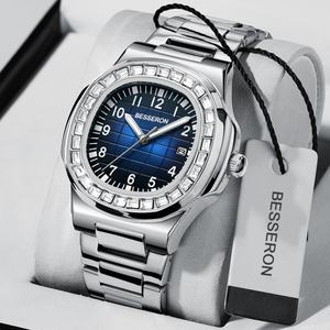 Reloj Mecánico Automático de Lujo para Hombre, Personalizable con Logotipo, Esqueleto de Acero Inoxidable, Manecillas Luminosas, Tourbillon, Pantalla Analógica - Product Image 1