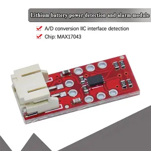 Lipo nhiên liệu đo lithium pin phát hiện Board mô-đun A/D chuyển đổi IIC I2C giao diện max17043 DIY điện tử