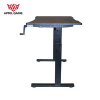 Bureau d'ordinateur Esports ergonomique robuste bureau de jeu réglable en hauteur avec commande par manette pour bureau à domicile