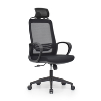 Milieu Du Dos Support Lombaire Fauteuil Visiteur Personnel De Travail Exécutif Ergonomique Chaise De Bureau