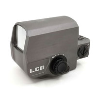 Lunette de visée tactique de chasse étanche en aluminium durable LCO Red Dot