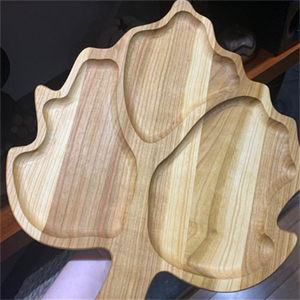 Vassoio piatto piatto all'ingrosso personalizzato foglia d'acero caramella frutta dolce torta - Product Image 2