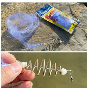 Hot Bán Đồng Mùa Xuân Shoal Lưới Đánh Cá Với Hạt Sáng Bóng Nước Ngọt Công Cụ Đánh Cá - Product Image 4