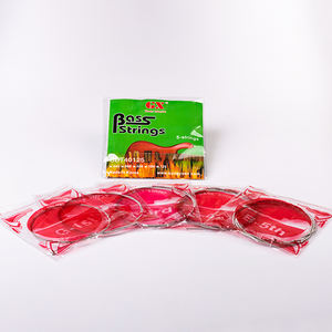 Set di 5 Corde per Basso Elettrico con Nucleo in Acciaio e Avvolgimento in Lega di Nichel, Tono Brillante e Chiaro per Esibizioni dal Vivo - Product Image 2