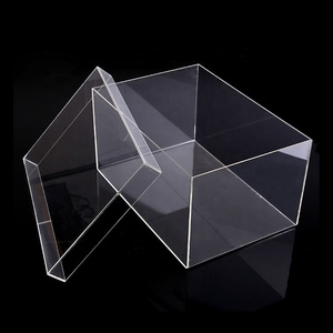 Lớn Trong Suốt Handmade Rõ Ràng Cao Cấp Acrylic Giày Hiển Thị Hộp Lưu Trữ - Product Image 3