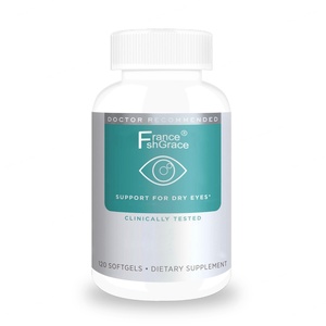 Suplemento de Alta Calidad para Ojos Secos, Confort Ocular y Apoyo para la Película Lacrimal, 120 Cápsulas Blandas, Cápsulas Blandas para Ojos Secos para Adultos - Product Image 1