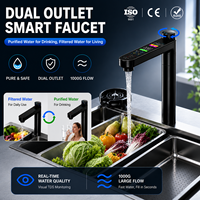 Purificateur d'eau coréen 1000G sans réservoir, intelligent, avec surveillance TDS, osmose inverse, alcalin et minéral, sous comptoir, filtration 5 étapes