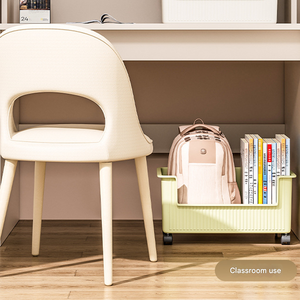 Panier de <span class=keywords><strong>rangement</strong></span> multifonctionnel en plastique en forme de U Technique d'injection moderne Organisateur pliable Étagère pour livres <span class=keywords><strong>Rangement</strong></span> divers - Product Image 3