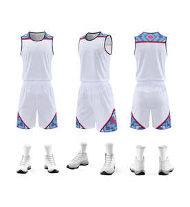 Индивидуальный спортивный костюм для тренировок: дышащий комплект баскетбольной формы (джерси и шорты) - Product Image 4