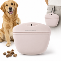 VaryWell Diverses couleurs LOW quantité minimale de commande Chien Outdoor Training Silicone Dog Pouch Dog Treats Bag