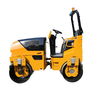 Compacteur de sol, mini-compacteur, rouleau vibratoire à tambour simple et double pour pelouse et asphalte - Product Image 4