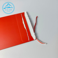 Sachets d'expédition écologiques en papier kraft blanc, rigides, pour impressions, photos et documents, avec adhésif puissant et fermeture auto-adhésive, pour chaussettes
