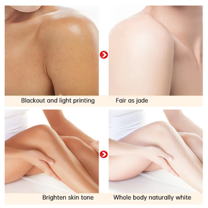 OEM organik kakao yağı AHA Kojic asit beyazlatma nemlendirici vücut losyonu en parlatıcı sıkılaştırıcı vücut kremi kadınlar için - Product Image 5